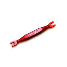 STRC ALUMINUM 4MM/5MM TURNBUCKLE WRENCH/RED